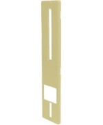 Ferramenta1.com | Placca per avvolgitori universale in abs oro - PZ 1