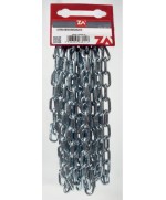 Ferramenta1.com | Catena genovese zincata pretagl 3 mm n16 5 m - PZ 1