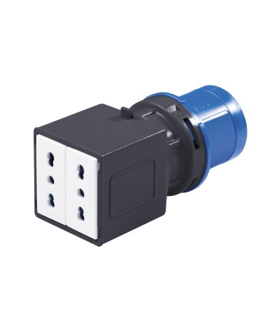 Ferramenta1.com | Rosi 1864 adattatore ce220-2 bipasso ip20 - PZ 1