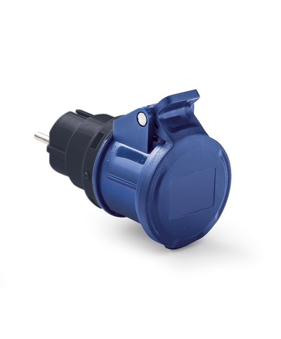 Ferramenta1.com | Rosi 1868 adattatore schuko - 2p+t-220v ip20 - PZ 1