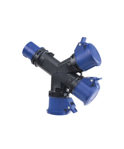 Ferramenta1.com | Rosi 1001402 adattatore 3 vie ce220 ip54 - PZ 1