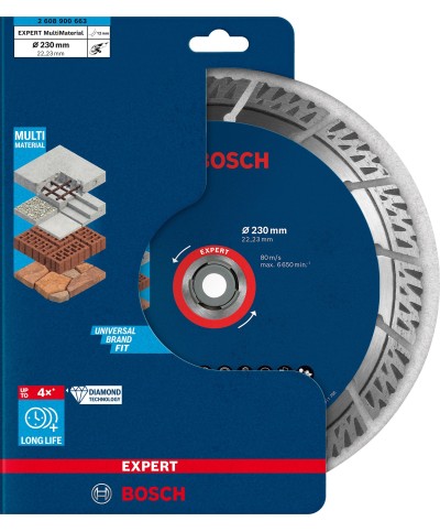 Ferramenta1.com | Bosch-a disco  diamantato expert d.230 mm - PZ 1