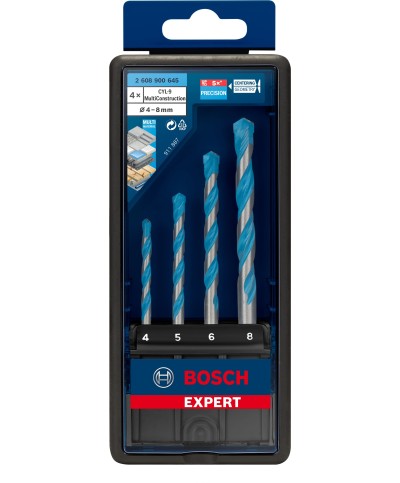 Ferramenta1.com | Bosch-a set 4 punte multiconstruction cyl-9 - CF 1