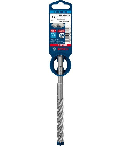 Ferramenta1.com | Bosch-a punta sds plus-7x expert 12x100/165 mm - PZ 1