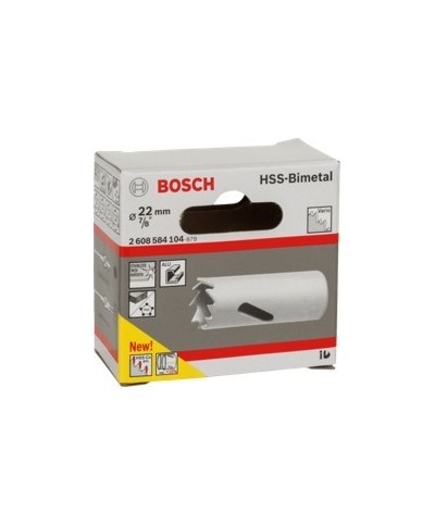 Ferramenta1.com | Bosch-a sega a tazza bimetallica hss d  22 - PZ 1