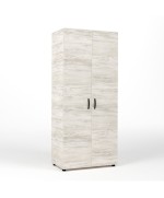 Ferramenta1.com | Kit armadio 2 ante  80x52x205 cm bianco ven.k083 - PZ 1