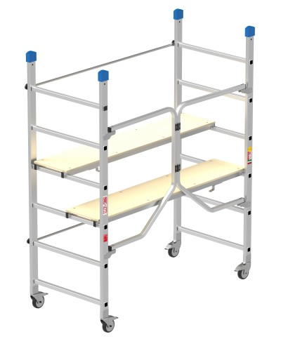 Ferramenta1.com | Trabattello alluminio dinamico 70x155xh188 cm - PZ 1