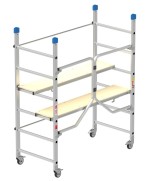 Ferramenta1.com | Trabattello alluminio dinamico 70x155xh188 cm - PZ 1