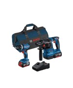 Ferramenta1.com | Bosch-b set 18v trapano+tass. +3 batt.4,0ah+caric. - CF 1