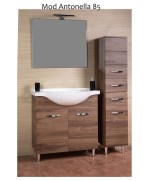 Ferramenta1.com | Mobile bagno antonella 2 ante  82 noce - PZ 1