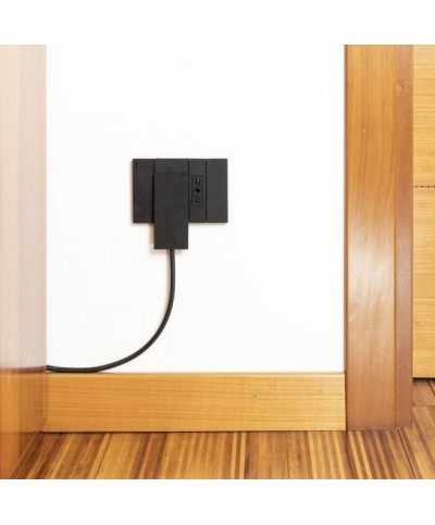 Ferramenta1.com | Fme 80.151 spina salvaspazio schuko clock nero - PZ 1