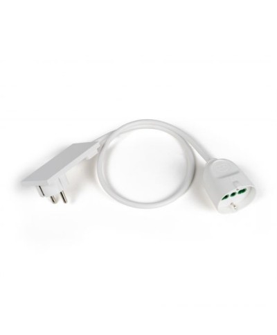 Ferramenta1.com | Fme 92.032 prolunga salvasp schuko presa bip clock bco - PZ 1