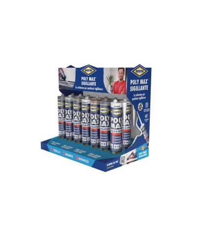 Ferramenta1.com | Bostik polymax espositore 14 cartucce sigillanti - PZ 1