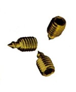 Ferramenta1.com | Grani per maniglie 6x6 zincato giallo cf 50 pz - CF 1