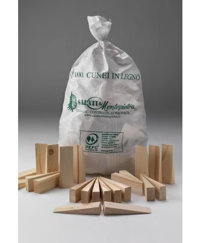 Ferramenta1.com | Cunei abete piallato per edilizia cf. 100 pezzi - CF 1