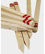 Ferramenta1.com | Picchetto in legno con punta 5x5xh100 cm - PZ 10