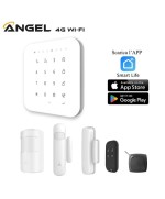 Ferramenta1.com | Antifurto domestico angel 4g wi-fi kit completo - PZ 1