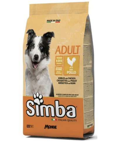 Ferramenta1.com | Crocchetta cane monge simba 20 kg adult pollo - PZ 1