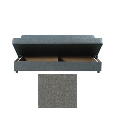 Ferramenta1.com | Divano pronto letto jimmy dark beige - PZ 1