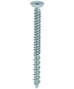 Ferramenta1.com | Viti per calcestruzzo t. svas piana zinc 7,5x302 mm - PZ 100