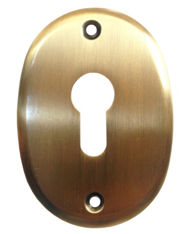 Ferramenta1.com | Bl bocchetta profilo europeo c/fori bronzato - BL 1