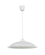Ferramenta1.com | Lampada sosp duna 40 1xe27 alabastro bianco - PZ 1