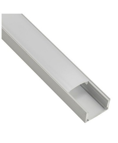 Ferramenta1.com | Beghelli profilo p/strip led plafone largo 2 m - PZ 1