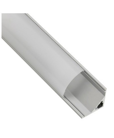 Ferramenta1.com | Beghelli profilo p/strip led angolare 2 m - PZ 1