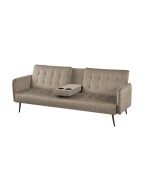 Ferramenta1.com | Divano prontoletto modern 3 posti beige - PZ 1