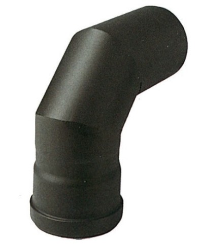 Ferramenta1.com | Gomito per stufa a pellet 90 attacco mf d 12 cm - PZ 1