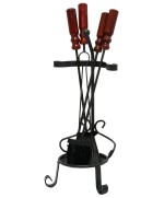 Ferramenta1.com | Set camino acciaio verniciato alsazia cod.1096 - PZ 1