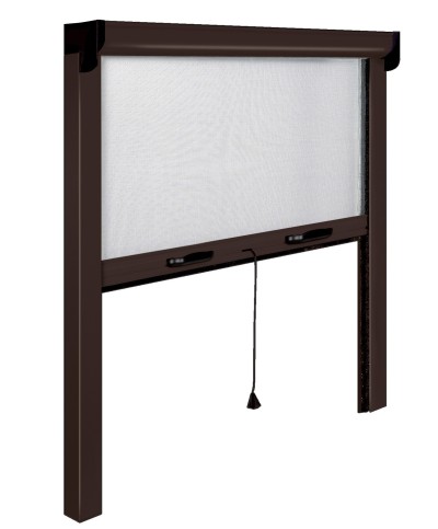 Ferramenta1.com | Zanzariera irs opera 140x160 cm vertic marrone - PZ 1