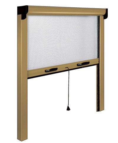 Ferramenta1.com | Zanzariera irs opera  80x160 cm vertic bronzo - PZ 1