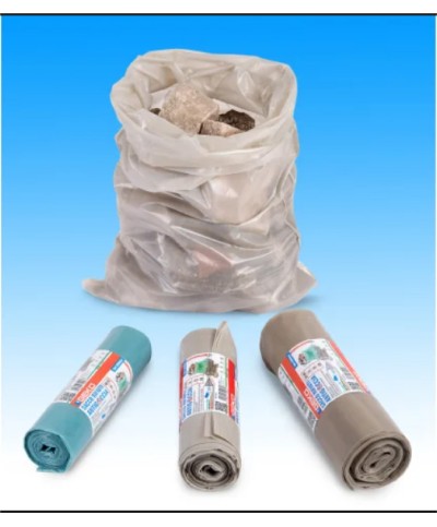 Ferramenta1.com | Sacchi per calcinacci 40x70 cm 10 pezzi ambra geko - RT 1