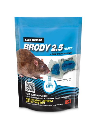 Ferramenta1.com | Esca topicida fresca brody 2.5 150 g blu latte - PZ 1