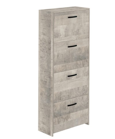 Ferramenta1.com | Kit scarpiera 4a d/prof 139x58x25 rovere plat.k355 - PZ 1