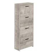 Ferramenta1.com | Kit scarpiera 4a d/prof 139x58x25 rovere plat.k355 - PZ 1