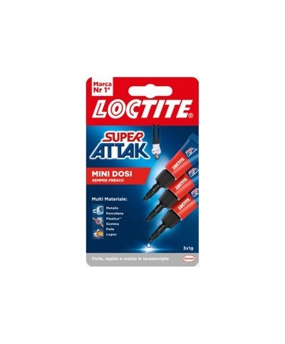 Ferramenta1.com | Adesivo super attak minitrio liquido 3x1 g - PZ 24