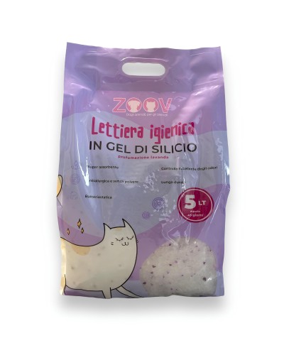 Ferramenta1.com | Lettiera gatto in silicio lavanda 5 l - PZ 1