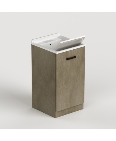 Ferramenta1.com | Laundry lavatoio 1a 47x50x86 cm argilla - PZ 1