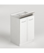 Ferramenta1.com | Laundry lavatoio 2a 61x50x86 cm bianco frassino - PZ 1
