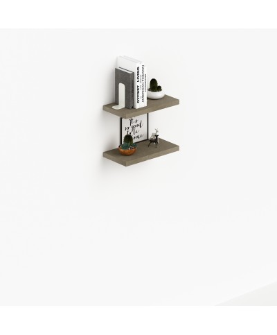 Ferramenta1.com | Laundry coppia mensole 45x23 cm argilla - CF 1