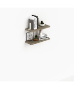 Ferramenta1.com | Laundry coppia mensole 60x23 cm argilla - CF 1