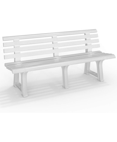 Ferramenta1.com | Panchina in plastica isotta bianca - PZ 1