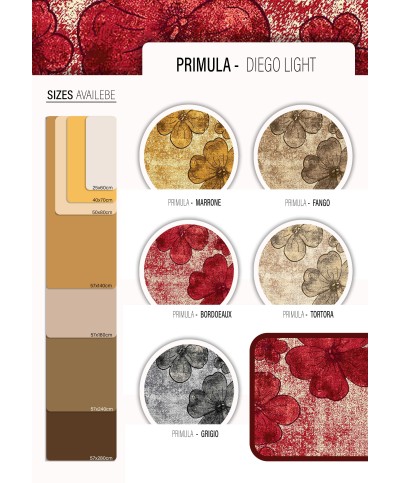 Ferramenta1.com | Tappeto cucina primula 57x140 cm assortito - PZ 10