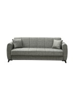 Ferramenta1.com | Divano prontoletto 3p delhi mina 14 grigio chiaro - PZ 1