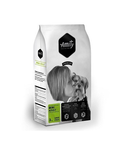 Ferramenta1.com | Cibo cane amity  3 kg mini adult pollo e agnello - PZ 4