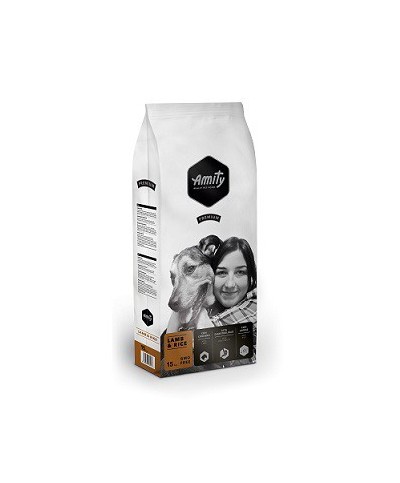 Ferramenta1.com | Cibo cane amity 15 kg adult lamb  rice - PZ 1