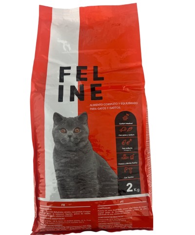 Ferramenta1.com | Cibo gatto feline 2 kg - PZ 8