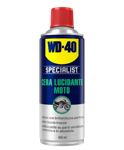 Ferramenta1.com | Wd-40 specialist moto cera lucidante 400 ml - PZ 1